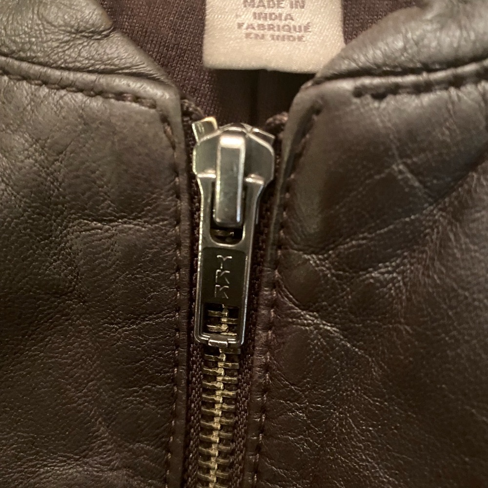 Hinge Leather Jacket (Size Xs) - image 7